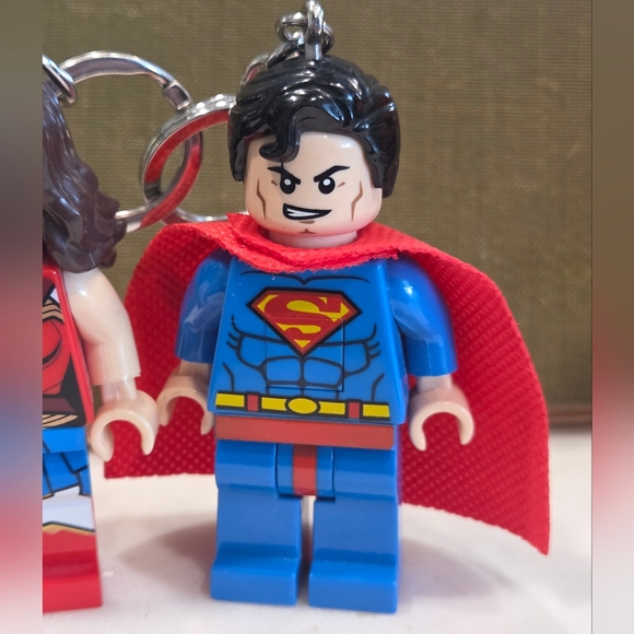 Lego Keychain Superman Superwoman Light - Picture 4 of 11